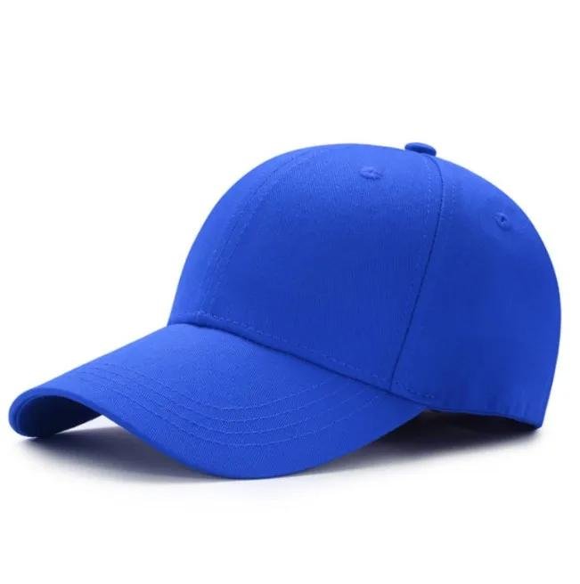 Blue Curved Cap – Classic Street Style
